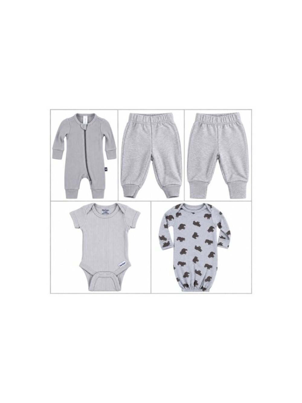 Bundle of 5 Newborn Clothes
